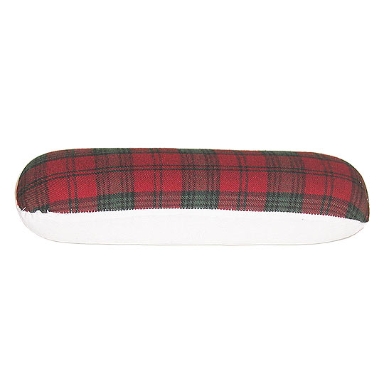Seam Roll Cotton Fabric - Plaid Side, Cotton Side