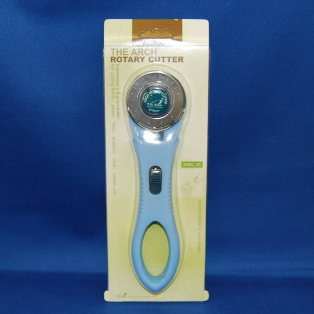The Arch Rotary Cutter Fabric - Ergonomic Soft Grip, Fabric Paper Film Leather Vinyl Rubber Cutting Tool