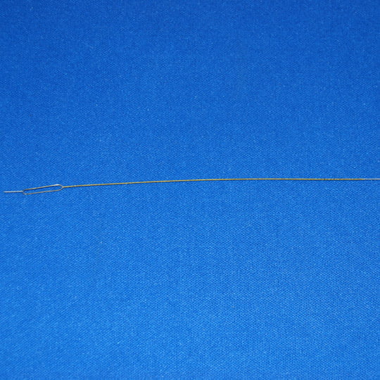 Brass Needle Threading Wire - Brass Fabric, 5 3/8" Length