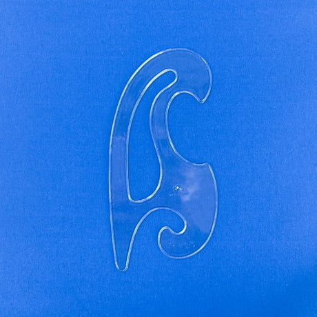 French Curve 6" Fabric - With Inking Edge
