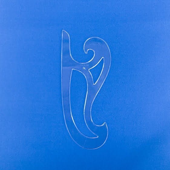 French Curve Ruler - 7 1/4" Inking Edge