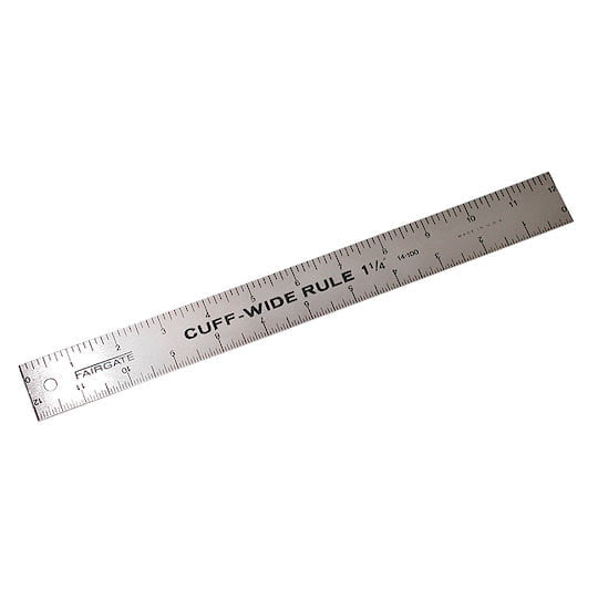 Metal Cuff Width Marking Ruler - Metal Fabric - 1 1/2, 1 1/4, 1 3/4, 2