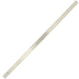 Metal Ruler Metal Fabric - 45" Long X 1 1/2" Wide (1 Piece)