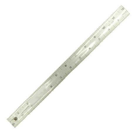 Metal Ruler Metal Fabric - 12" Long X 7/8" Wide (1 Piece)