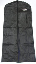 54" Long Zippered Garment Bags - Garment Bags Fabric - Black, Clear, Gray, White, 54" Long