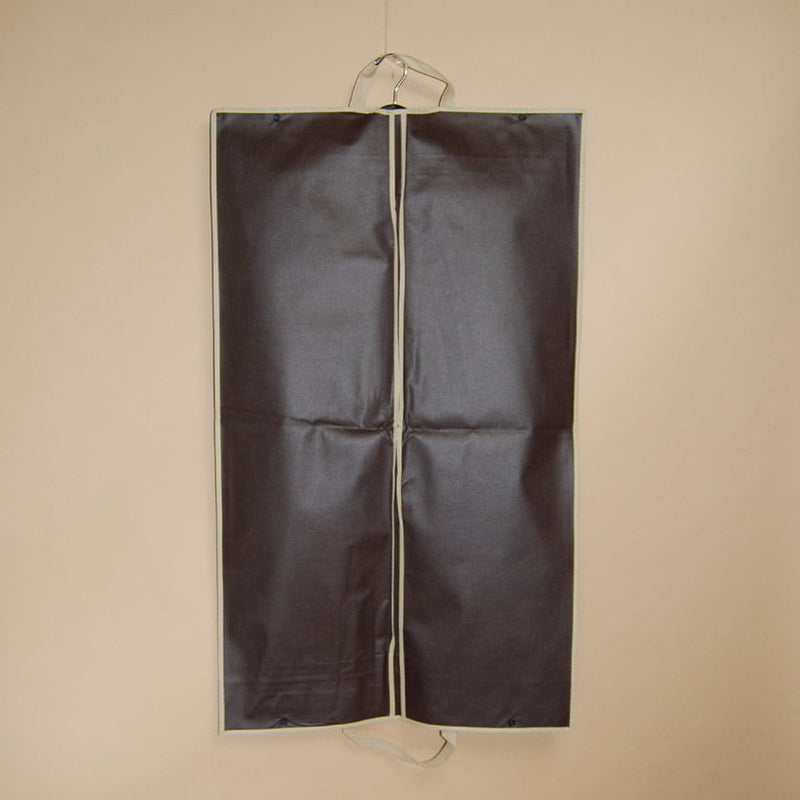 Designer Folding Garment Bags Brown Fabric - Brown, 38" X 23"