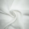 Talia Sheer Polyester Fabric - White Solid Sheer, 126" Width