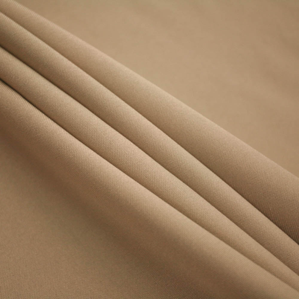 Khaki Polyester Poplin (60″) Fabric