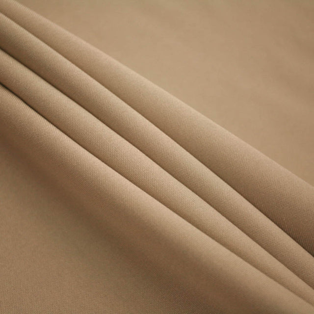 Khaki Polyester Poplin (60″) Fabric