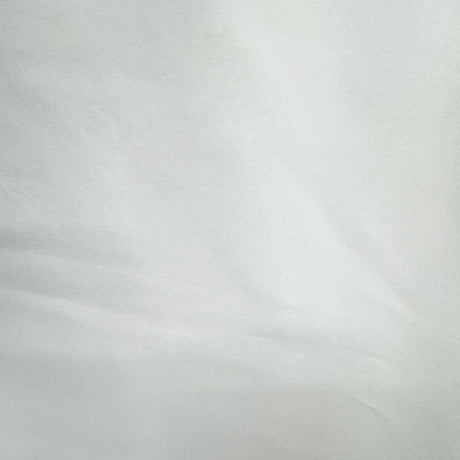 Tate Sheer Polyester Fabric - White Solid Sheer, 126" Width (1 Yard)