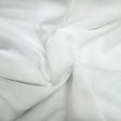 Tate Sheer Polyester Fabric - White Solid Sheer, 126" Width (1 Yard)