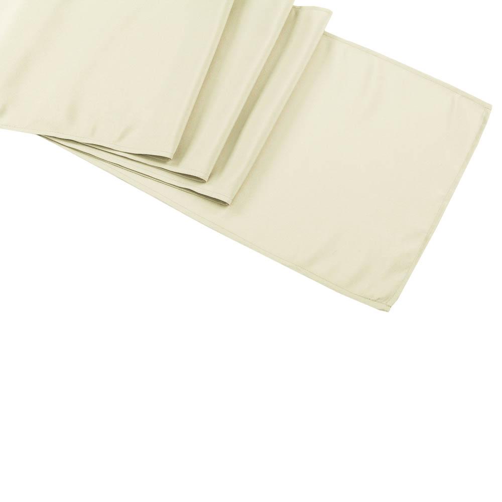 Taupe Polyester Table Runner