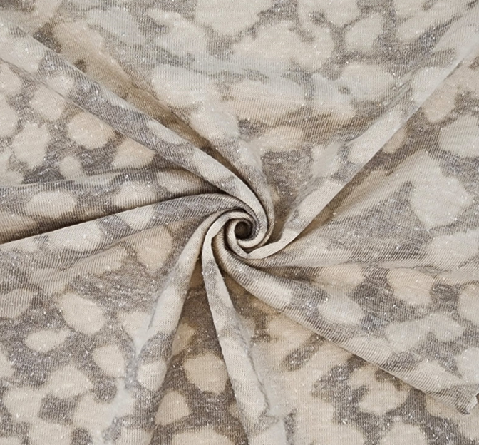 T/C/R Jersey 1D1194 Mushroom Polyester Cotton Rayon Fabric - Mushroom, 57/59" Width
