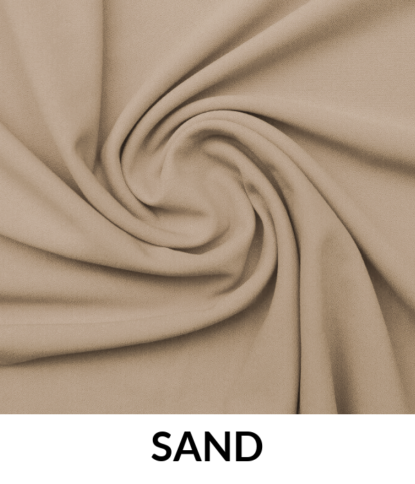 Techno Crepe TTSS11 VLA724 Polyester Spandex Fabric - Matte Finish