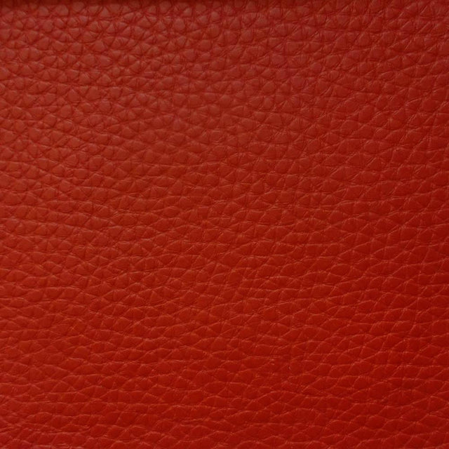 Red 1.0 mm Thickness Textured PVC Faux Leather Vinyl Fabric