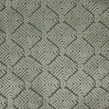 Burnout Velvet Geometric Upholstery Fabric by the Yard