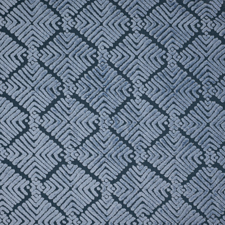 Burnout Velvet Geometric Upholstery Fabric by the Yard