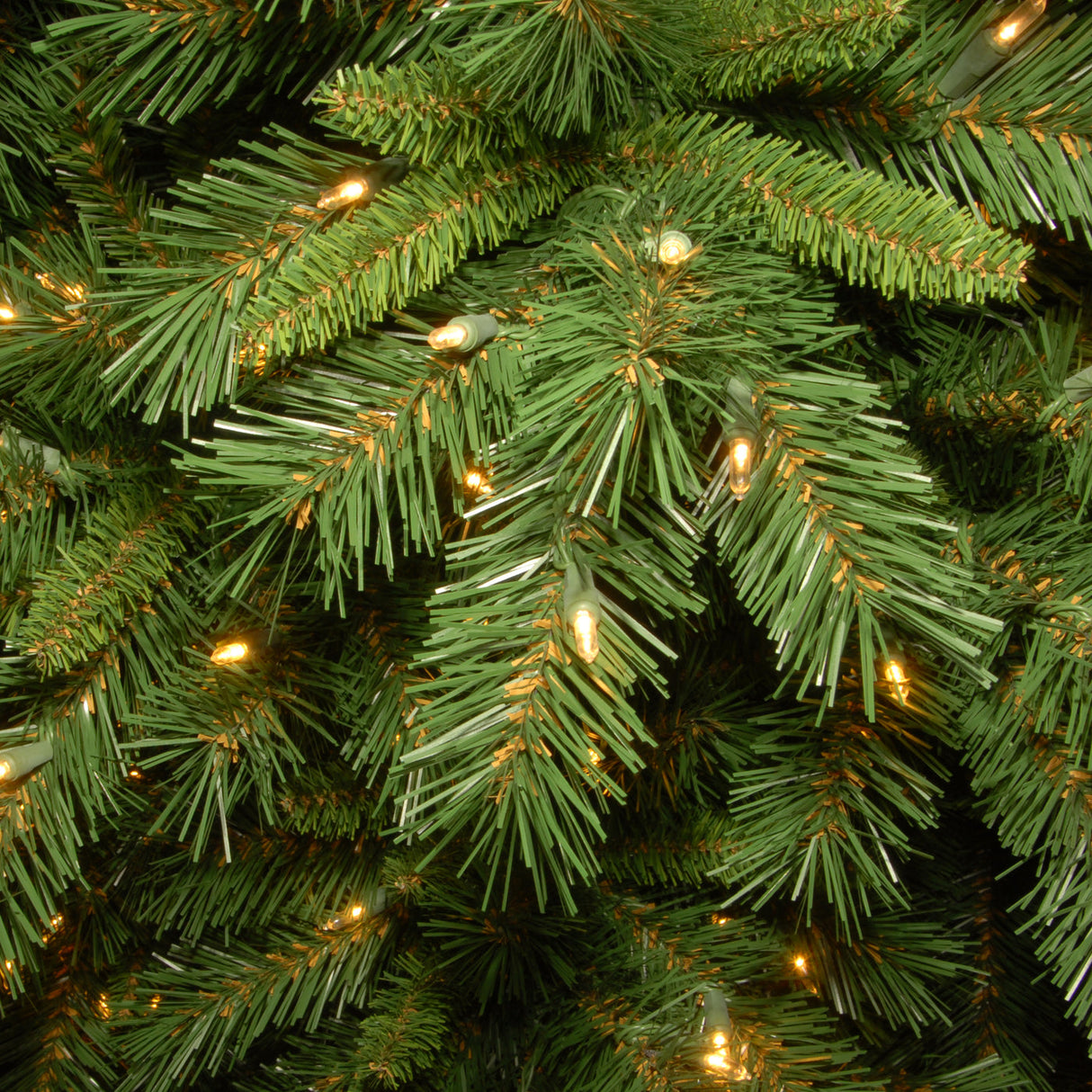 10ft Pre-Lit Tiffany Fir Slim Christmas Tree with Clear Lights
