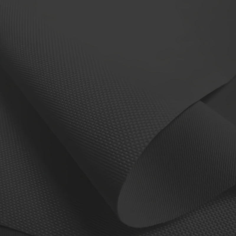 Black Premium Canvas PVC Outdoor Waterproof Fabric