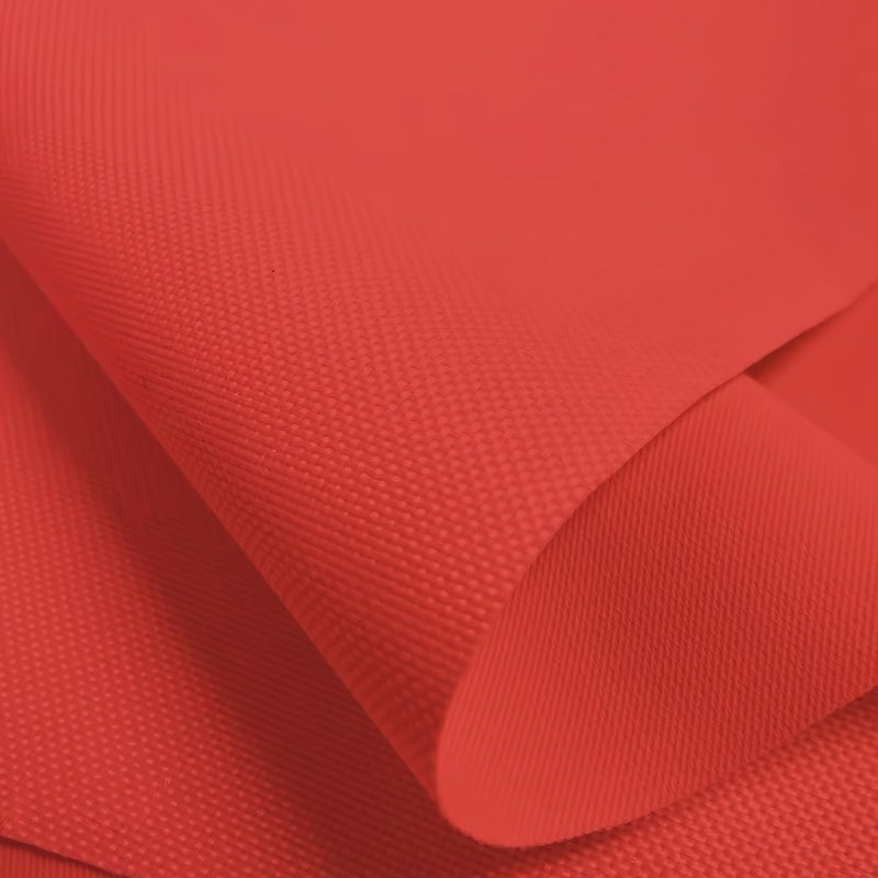 Premium Canvas PVC Outdoor Waterproof Fabric Red Sold By The Yard
