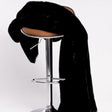 Soft Cozy Faux Fur Fabric - Black, 50" X 60" (1 Piece)