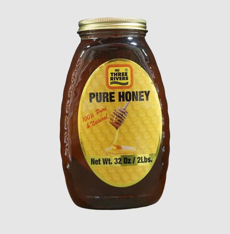 Three River Pure Honey 32oz