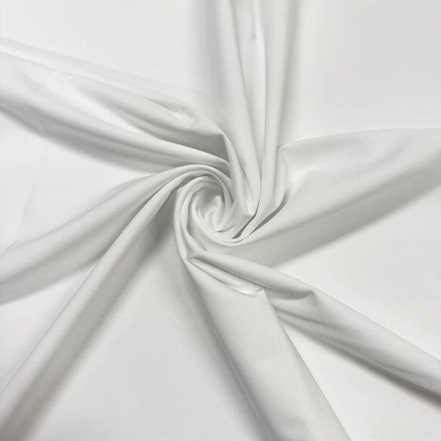 Recycled Stretch Boardshort Fabric White Tide