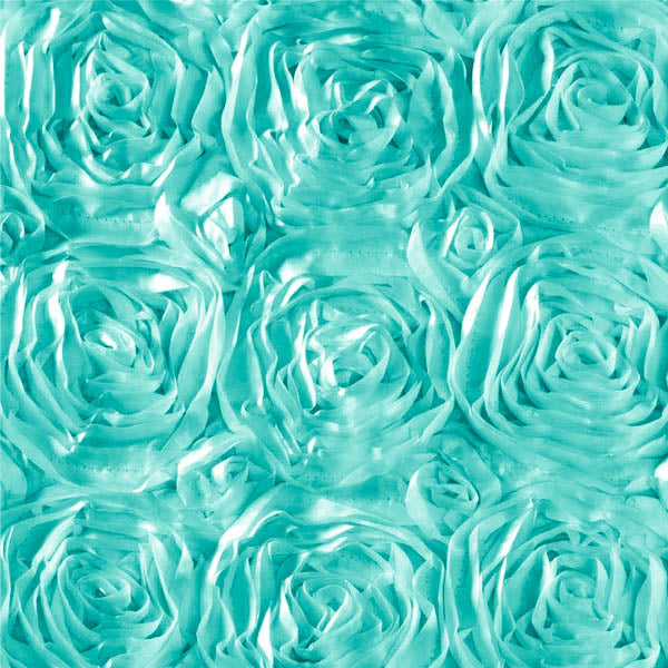 Rosette Satin Tiffany Fabric,