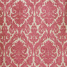 Tilda Chenille Fabric - Two-Toned Damask, Brick, 57" Width (1 Yard)
