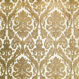 Tilda Chenille Fabric - Two-Toned Damask, Brick, 57" Width (1 Yard)