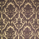 Tilda Chenille Fabric - Two-Toned Damask, Brick, 57" Width (1 Yard)