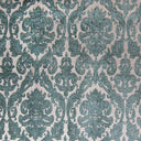 Tilda Chenille Fabric - Two-Toned Damask, Brick, 57" Width (1 Yard)
