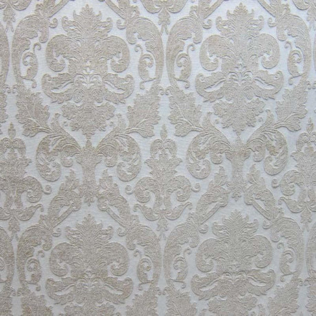 Tilda Chenille Fabric - Two-Toned Damask, Brick, 57" Width (1 Yard)