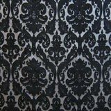 Tilda Chenille Fabric - Two-Toned Damask, Brick, 57" Width (1 Yard)