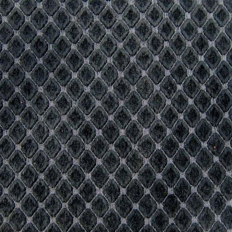 Tiles Chenille Fabric - Diamond-Shaped Pattern, 57" Width (1 Yard)