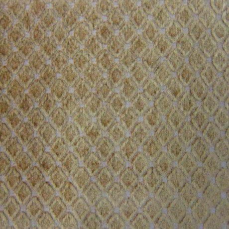 Tiles Chenille Fabric - Diamond-Shaped Pattern, 57" Width (1 Yard)