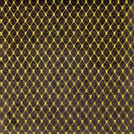 Tiles Chenille Fabric - Diamond-Shaped Pattern, 57" Width (1 Yard)