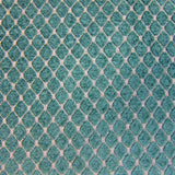 Tiles Chenille Fabric - Diamond-Shaped Pattern, 57" Width (1 Yard)