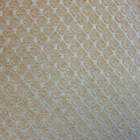 Tiles Chenille Fabric - Diamond-Shaped Pattern, 57" Width (1 Yard)