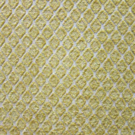 Tiles Chenille Fabric - Diamond-Shaped Pattern, 57" Width (1 Yard)