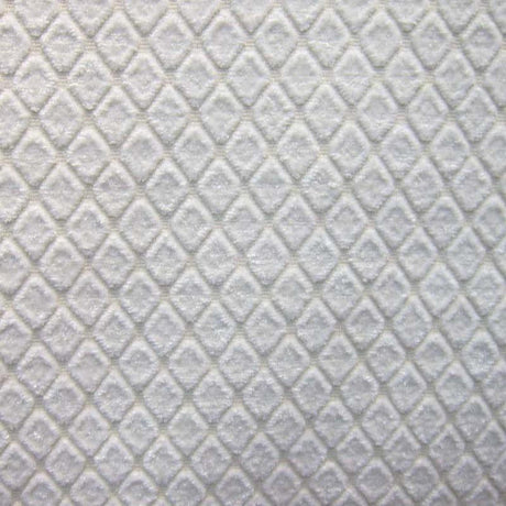 Tiles Chenille Fabric - Diamond-Shaped Pattern, 57" Width (1 Yard)