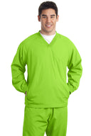 Sport-Tek® Tall V-Neck Raglan Wind Shirt