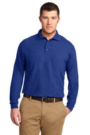 Port Authority® Tall Silk Touch Long Sleeve Polo