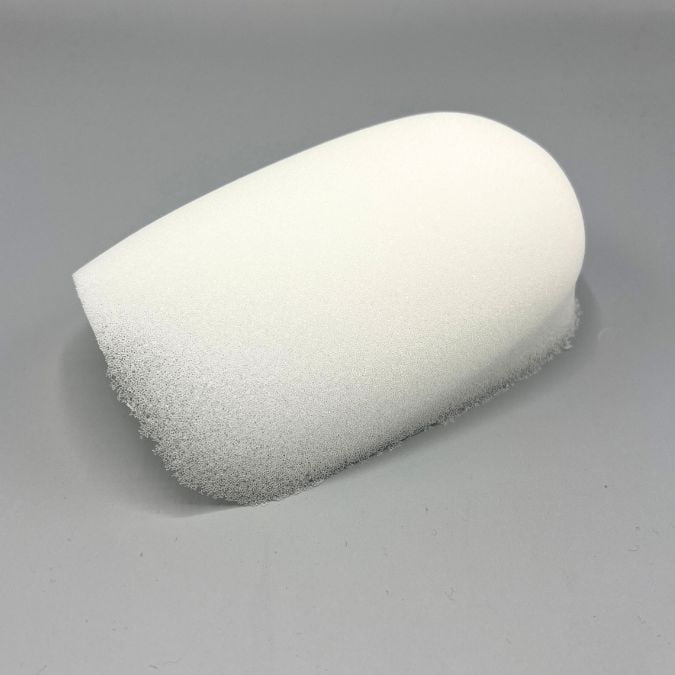 Uncovered Raglan Foam 1" Foam Fabric - Shoulder Pads
