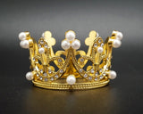 Gold Crystal Rhinestone Tiara “Mis Quince Años