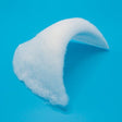 Molded Fiber Shoulder Pads - White Molded Fiber, 1"