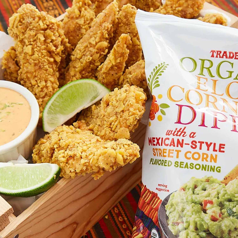 Trader Joe’s Organic Elote Corn Chip Dippers 9.75 Oz