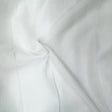 Tomer Polyester Fabric - Solid Sheer White, 126" Width (1 Yard)