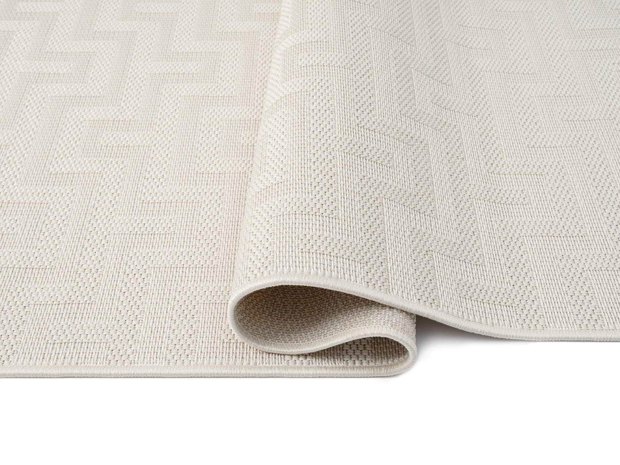 TOV 301 Polypropylene Fabric - Indoor Outdoor Rug, Machine Made, Made In Turkey, 4' X 6' (1 Rug)