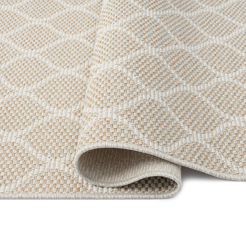 TOV 303 Polypropylene Fabric - Indoor Outdoor Rug, Machine Made, Made In Turkey, 4' X 6' To 9' 3" X 12' 5" (1 Rug)